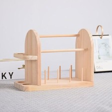 Holz garnwickler doppelachsen - holz,