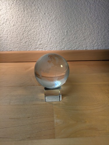 Glas globus weltkugel - glas,