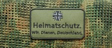 Patch: "Heimatschutz wir