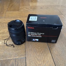 Sigma 18-250mm f/3.5-6.3 DC