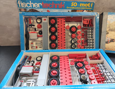 fischertechnik 2 mal Grundkasten mit Motor, 50+ MOT.1  OVP ohne Anleitung