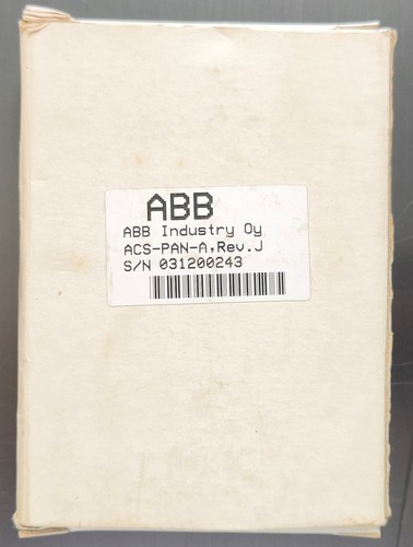 Control panel abb acs - abb, acs-pan-a