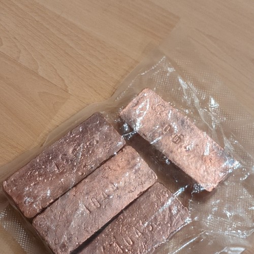 Kupferbarren die 1kg x4 - kupferbarren,