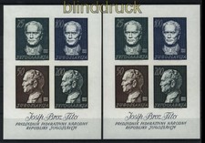 Jugoslawien 2 x Mi # Block 8