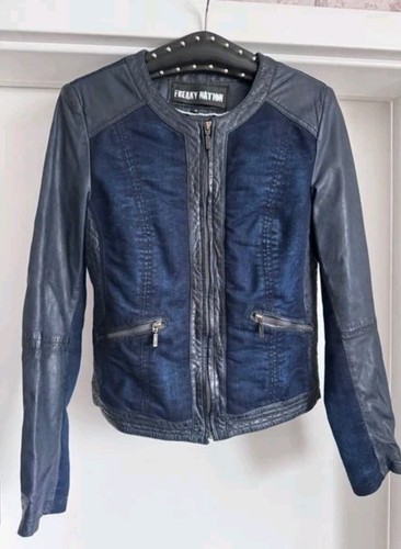 Freaky nation lederjacke - freaky,