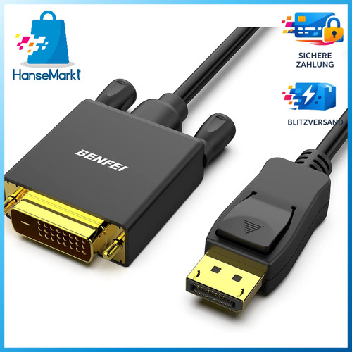 Displayport auf dvi kabel - displayport-auf-dvi-kabel, 1,8m