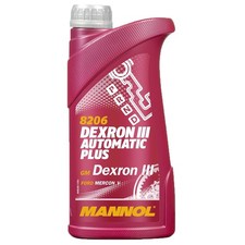 1L MANNOL DEXRON III 3 H G F ATF ÖL AUTOMATIK GETRIEBEÖL SERVOÖL SERVOLENKUNGSÖL