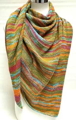 Handgestricktes tuch - handgestricktes,