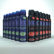 BAC Deospray 24,99 € (27,77 €/L) 6 x Classic Cool Energy Men Auswahl SIXPACK