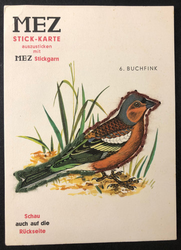 Postkarte mez - -,