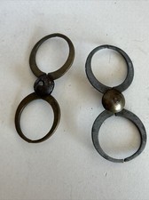 Altes Uhrmacherwerkzeug Rundlaufzirkel, Antik Messing Graviert