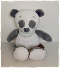 *•… Nattou - Plüschtier Schmusetier Panda LouLou - weiß blau - 32 cm - TOP ...•*