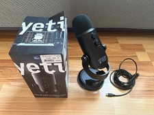 Blue Yeti USB Mikrofon  Schwarz | Ideal für Podcasts, Streaming & Aufnahmen