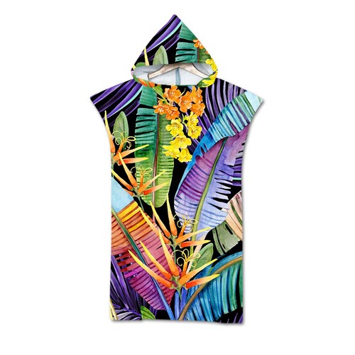 Handtuch poncho mit kapuze - poncho,