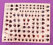 BJD Augen Tattoos | 1 Bogen