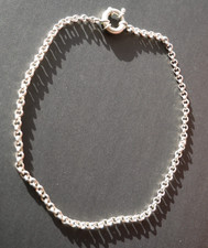 versilberte Erbsenkette