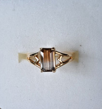 Mehrfarbiger Zirkon-Goldring