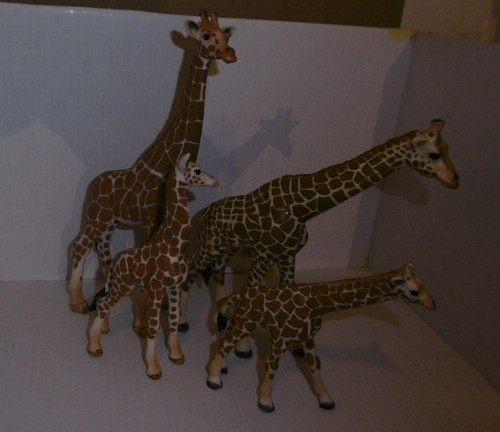 Schleich giraffen 4er set - giraffen,