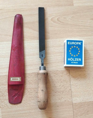 Präzisions flachfeile hieb - hieb, 1