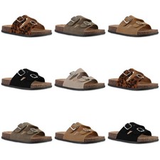 Damen Pantoletten Sandalen