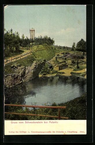 Ansichtskarte schwedenstein - ansichtskarte,