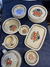 WINTERLING  Füssen Porzellan Ess-Tafel Service 6 Per. 19 Teilen Top Zustand W4