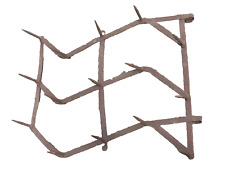 alte EGGE Deko ? Werkzeug Eisen Bauer Wiesenschleppe Wiesenegge mit Zinken rost