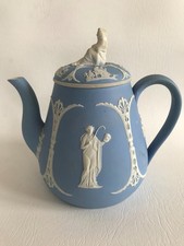 Vintage Wedgwood blauer Jaspis