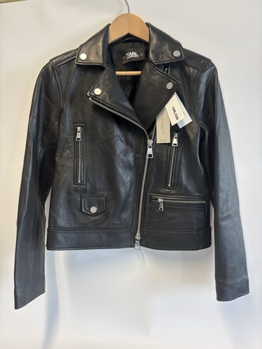 Karl lagerfeld lederjacke - lagerfeld,