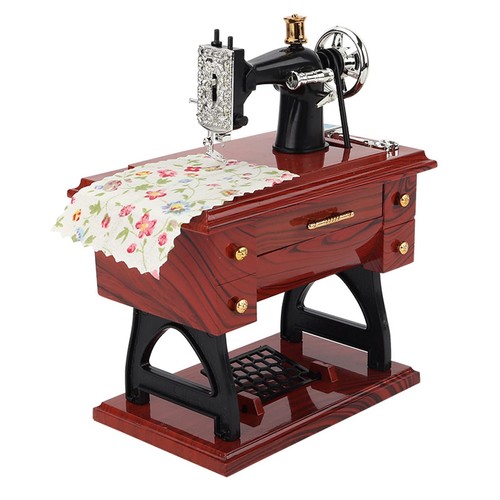 Nähmaschine spieluhr vintage - nähmaschine,