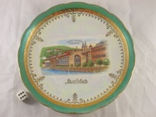 Alter Andenkenteller KARLSBAD