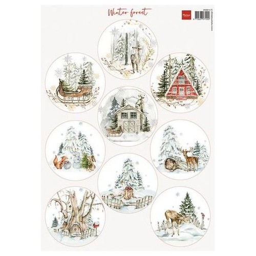 Marianne design cardtoppers - marianne, a4