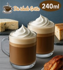 Teegläser 6 Set Kaffeegläser