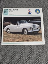 Sunbeam Alpine  - Geschichte & Technische Daten -  Karte (3)