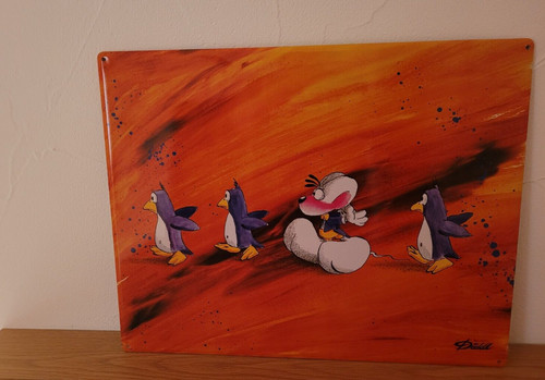 Diddl pinwand blechschild - pinwand,
