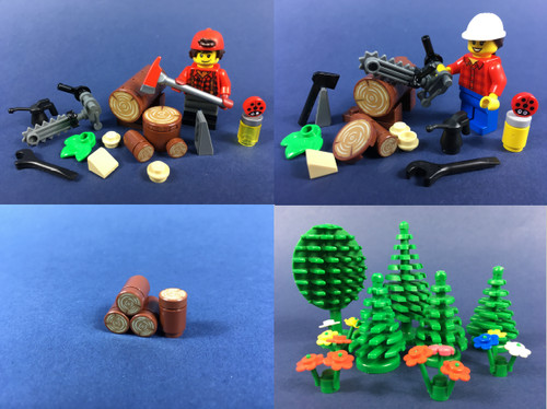 Lego holzfäller lumberjack - lego®,