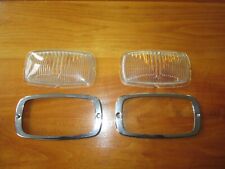 Hella Glas Zusatzscheinwerfer K11020 Nebelscheinwerfer 77016 mit Chromrahmen