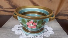 wunderschön SMF KERAMIK MAJOLIKA SCHRAMBERG Garmisch Suppenschüssel Terrine Topf