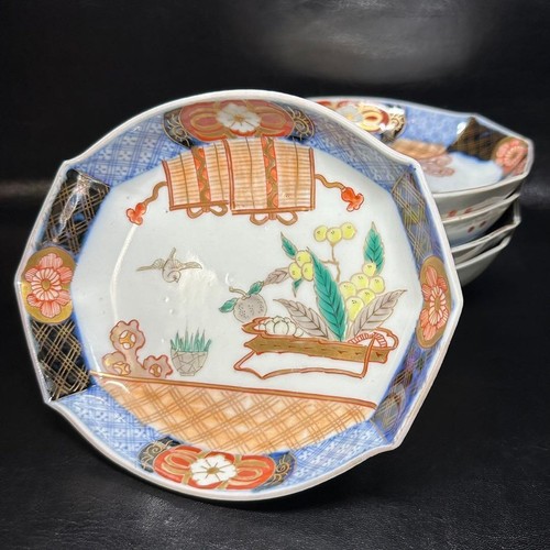 Antik imari gold emaille - ko,