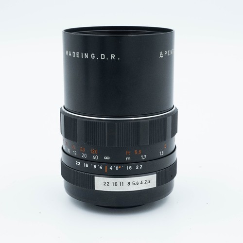 Pentacon electric 135mm 8 - electric, 1:2.8
