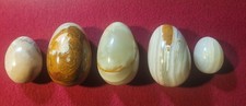 Ostereier Eier, 4 aus Onyx
