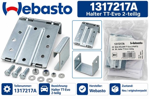 Webasto 1317217a halter - webasto, tt-evo