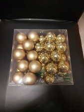 Mini Weihnachtskugeln aus Glas