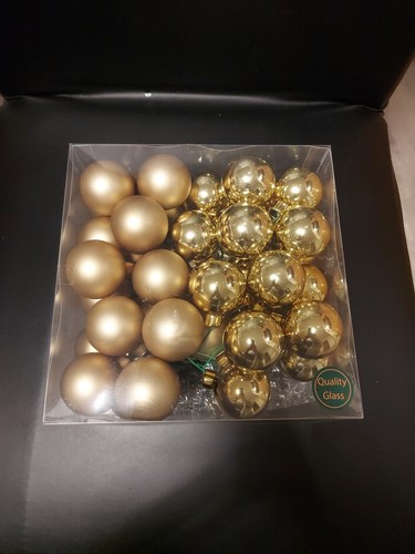 Mini weihnachtskugeln aus glas - mini,