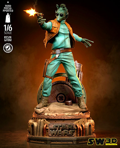 Star wars greedo harz - star,