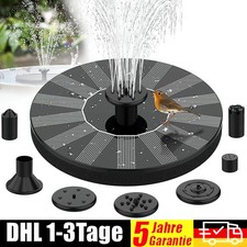 SolarPumpe Teichpumpe Fontäne