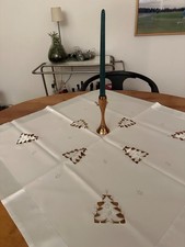 Elegante Tischdecke, Weihnachtsdecke 80x80 cm