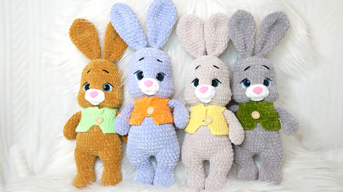 Amigurumi gehäkelt hase - amigurumi,