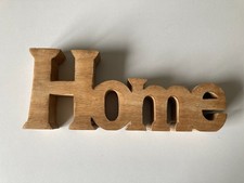 Holz schriftzug home - home, deko