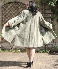 Nerzmantel Samtnerz Pelzmantel